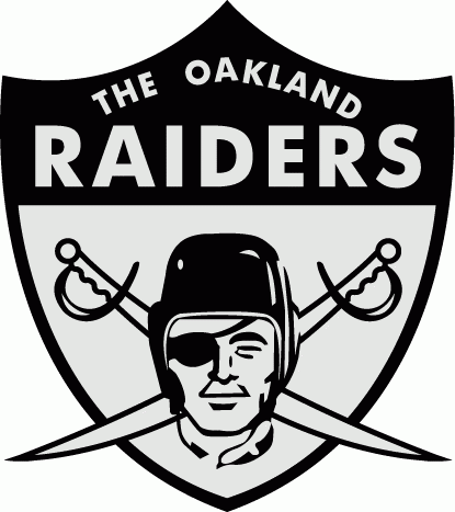 Oakland Raiders 1963 Primary Logo iron on transfers for clothing